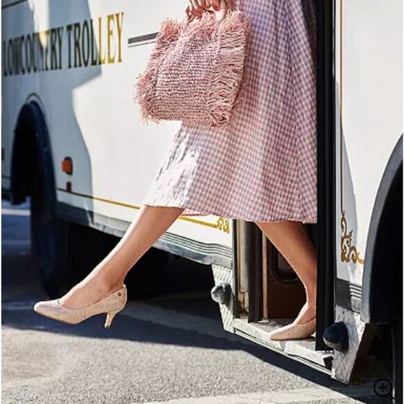 Lifestride Beige Tan Parigi Pumps Heels sz 8.5N - Picture 10 of 10